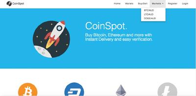Visit coinspot.com